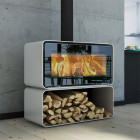 Salamandra a lenha Living Cube - Lotus 